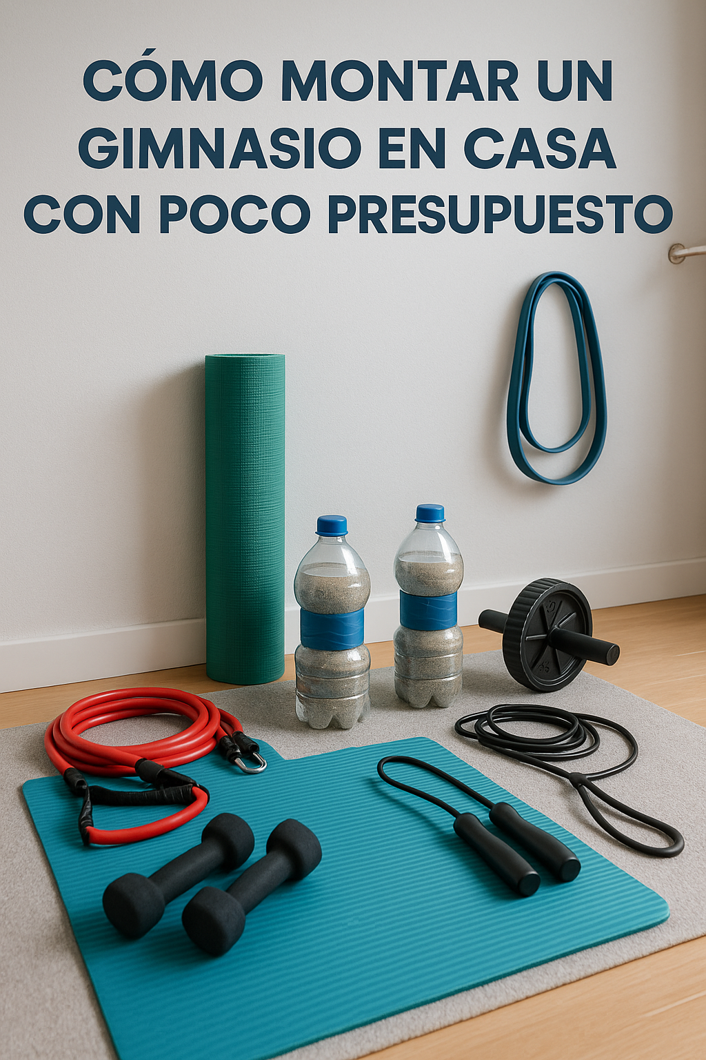 Cómo montar un gimnasio en casa con poco presupuesto