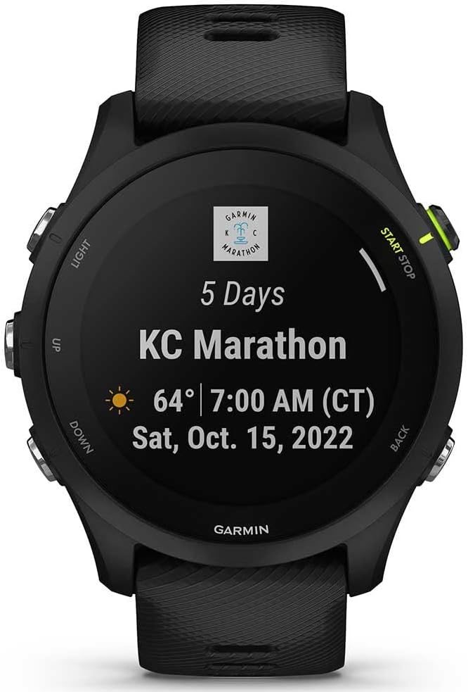 Garmin Forerunner en carrera