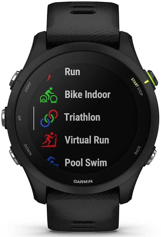 Pantalla Garmin Forerunner 255