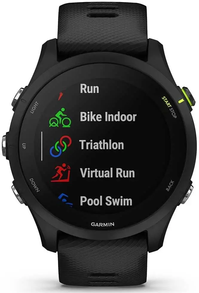 Pantalla Garmin Forerunner 255