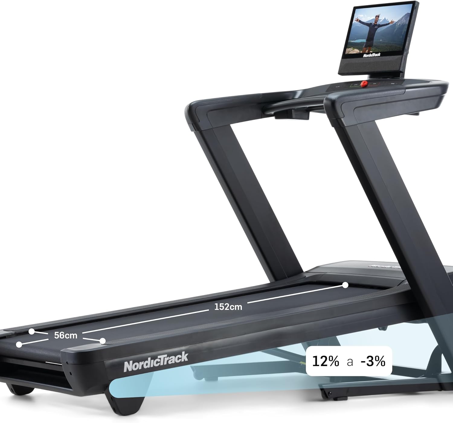 NordicTrack 1750 plegada ahorra espacio