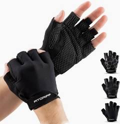 Guantes sin dedos con palma antideslizante
