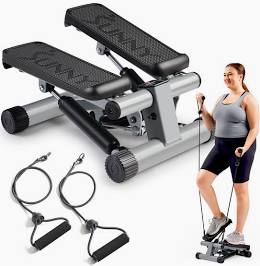 Mini stepper con bandas integrado para brazos y piernas